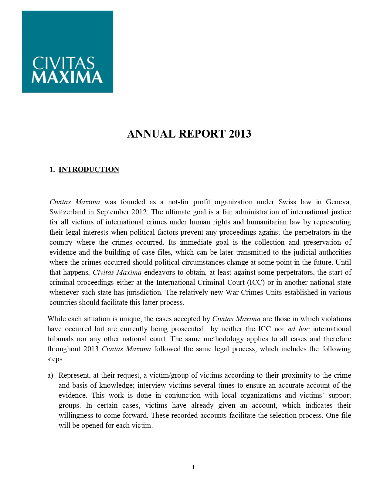2013 Annual report icon